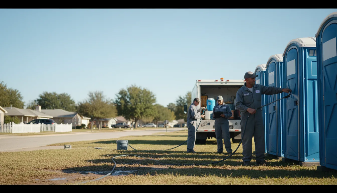 Long-Term Portable Toilet Rental in Anderson, SC near me